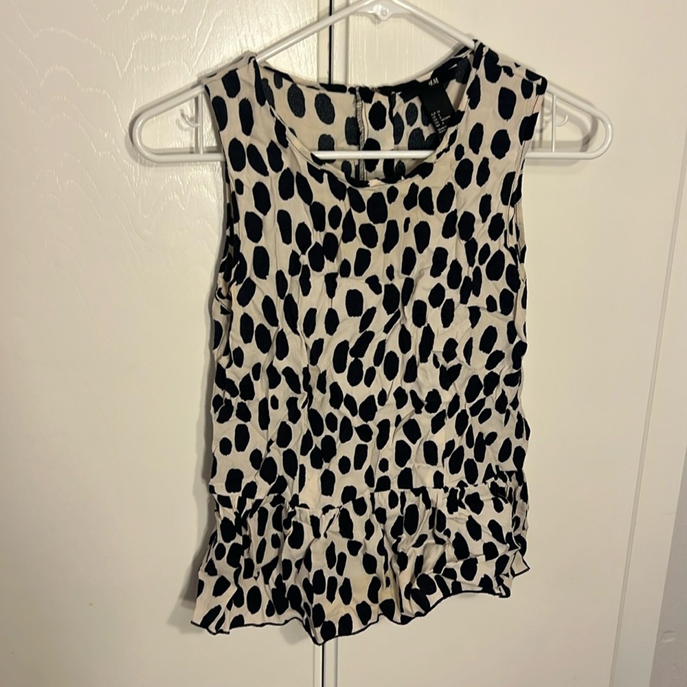 Peplum top